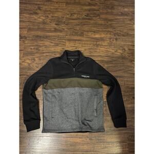 Kenneth Cole Sweatshirt Mens Multi Colorblock Golf Performance Quarter Zip Sz:M